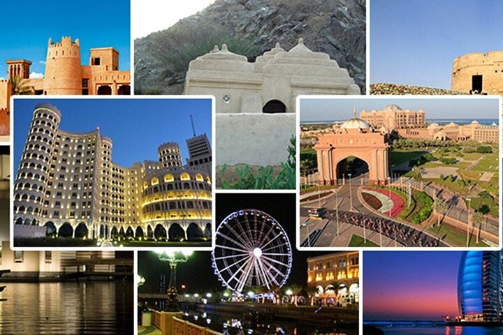 Explore the six Emirates' stunning landscapes and historic landmarks where each stop reveals unique stories and cultural treasures offering a rich tapestry of the region's heritage. Experience this journey like no other.